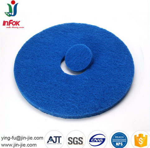 【盈福】专业生产百洁垫/工业地板打磨抛光轮垫/打蜡护理清洁圆形
